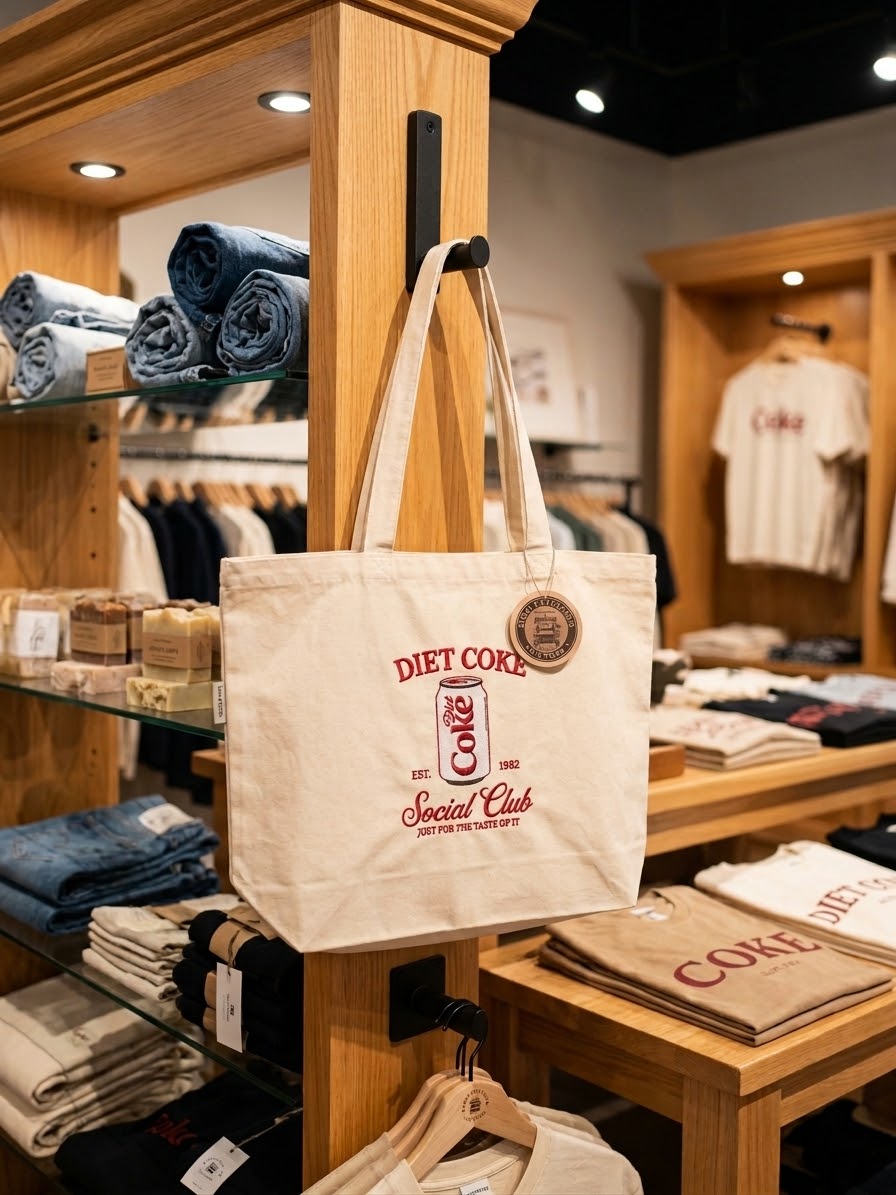Diet Coke Social Club tote. 2L