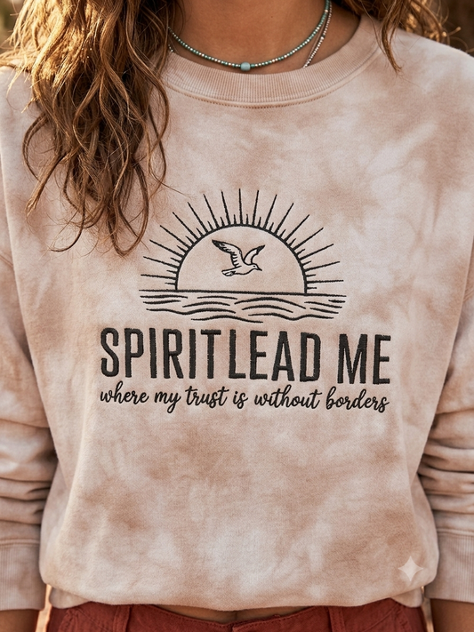 Simply Stitched Spirit Lead me crew. Size S.