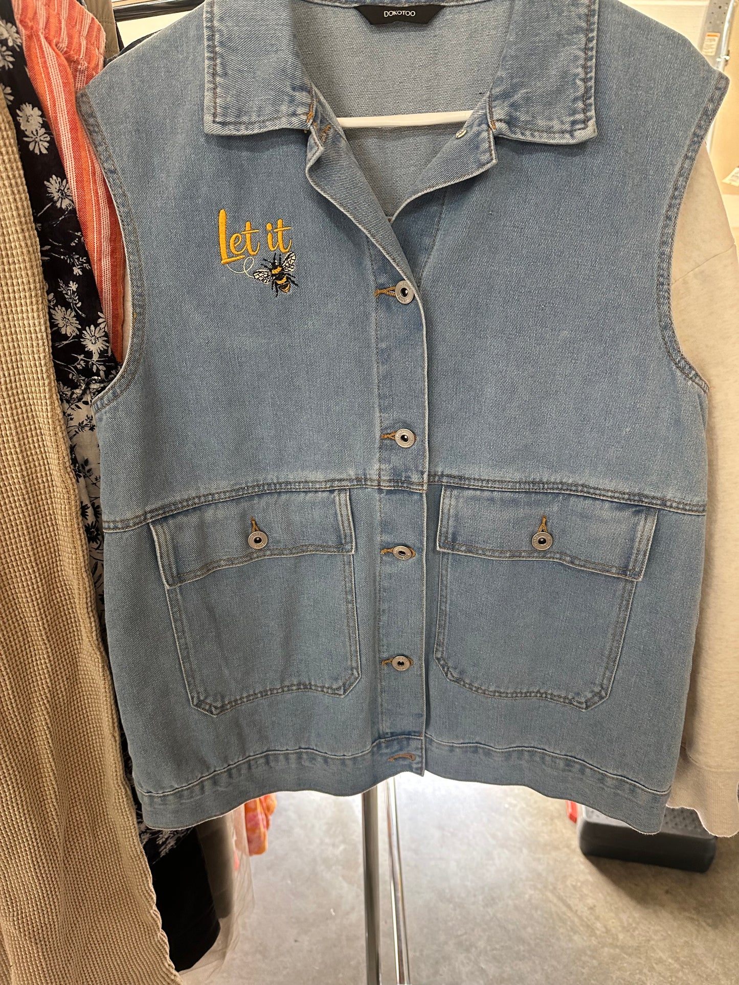 Custom Vest. let it BEE 🐝🐝