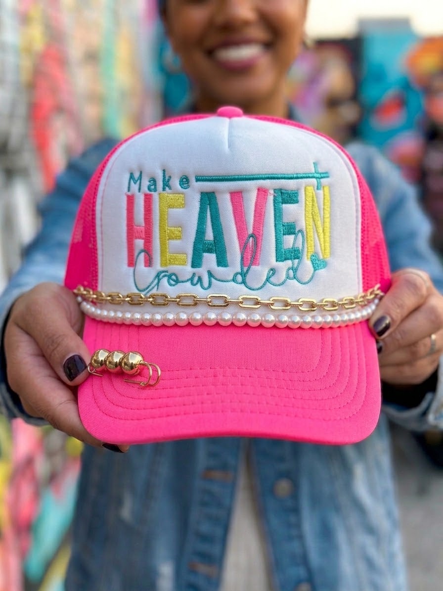 Let’s make it CROWDED trucker hat.