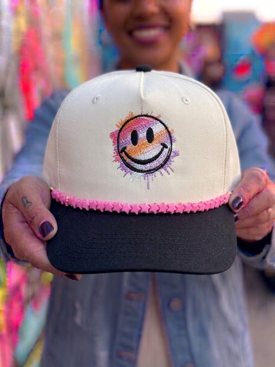 Smiley Trucker Hat